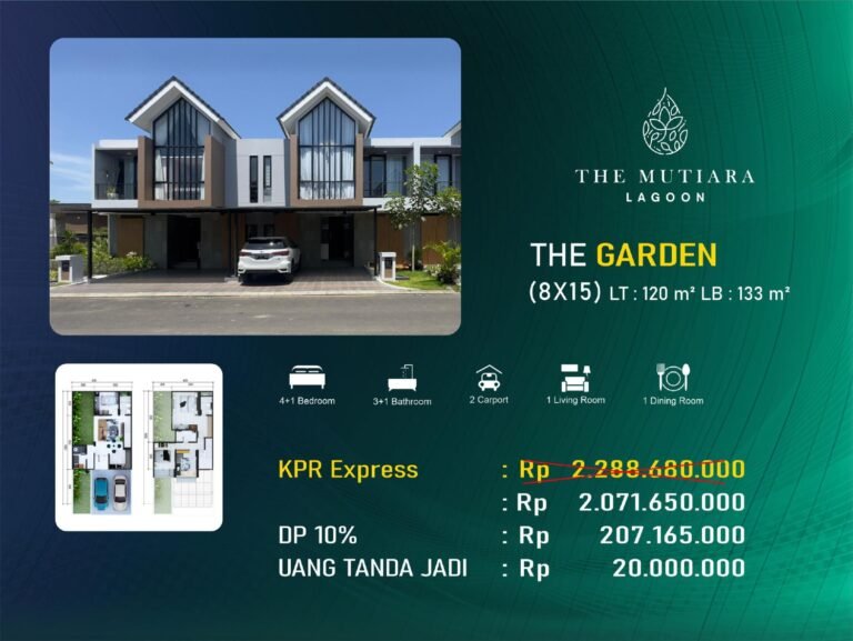 Rumah siap huni mutiara makassar